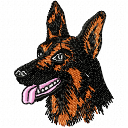 Dogs Embroidery Design 5 Dogs Embroidery Design 5